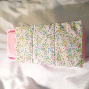 Vintage Barbie Bed From 1973 By Mattel Pink Platform Bed~Pillow Blanket Mattress